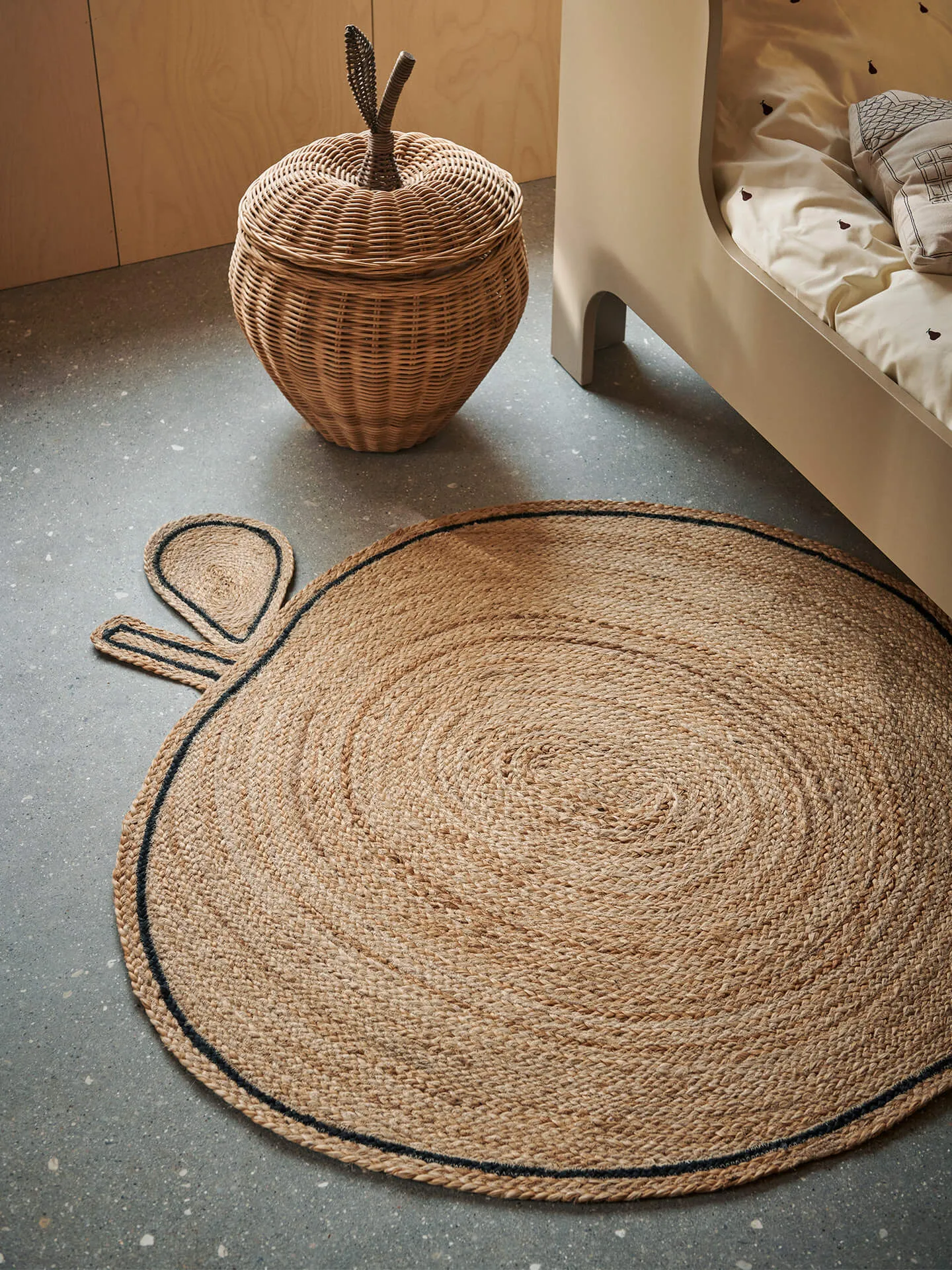 Apple braided juteteppe, Natural Ferm Living