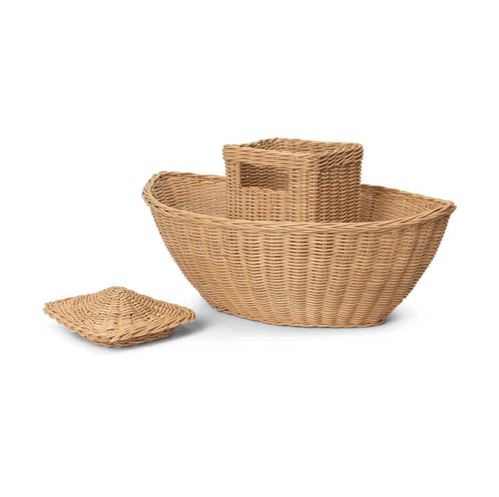 Ark flettet oppbevaringskurv, Natural Ferm Living