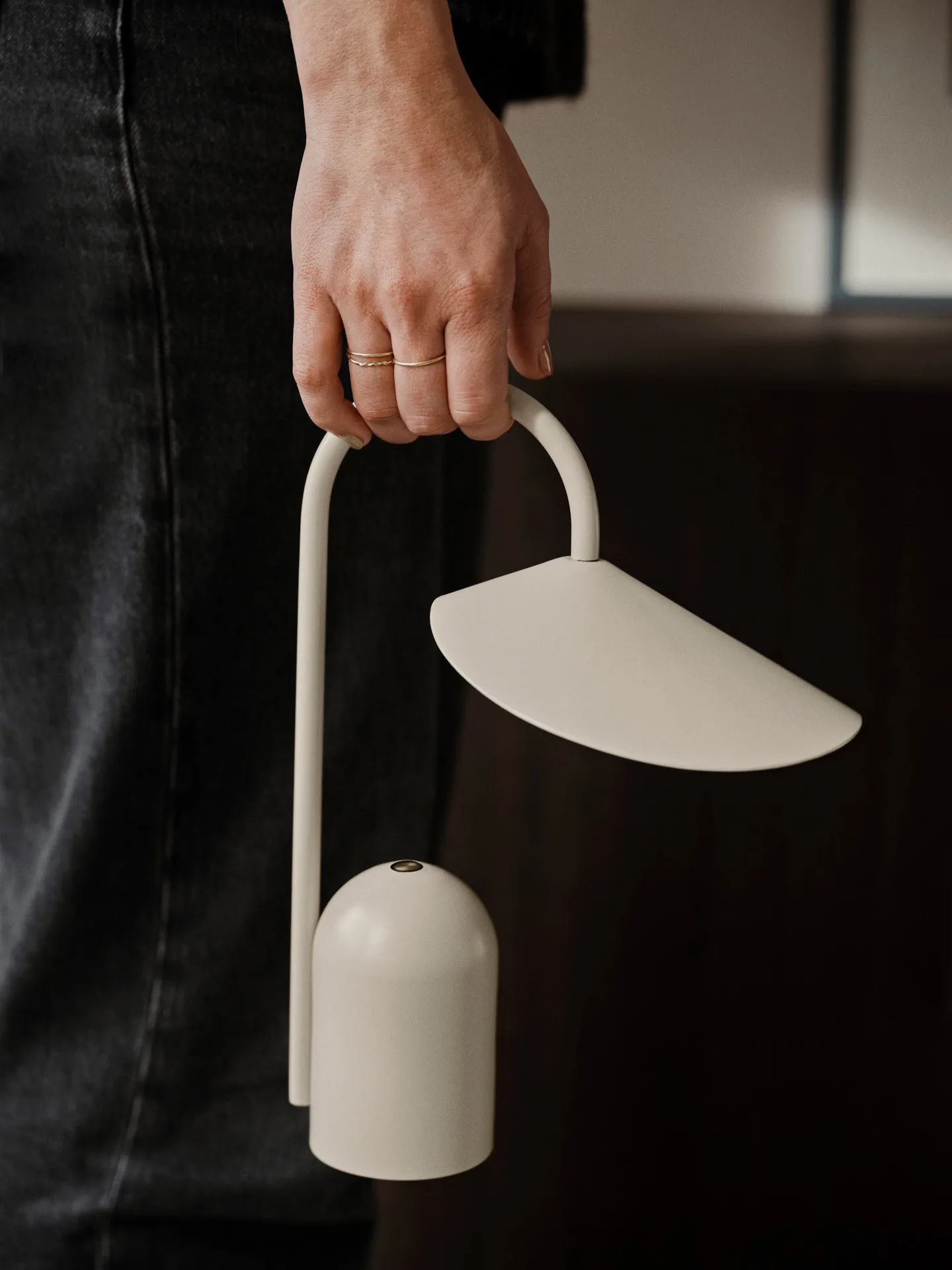 Arum bærbar lampe, Cashmere Ferm Living