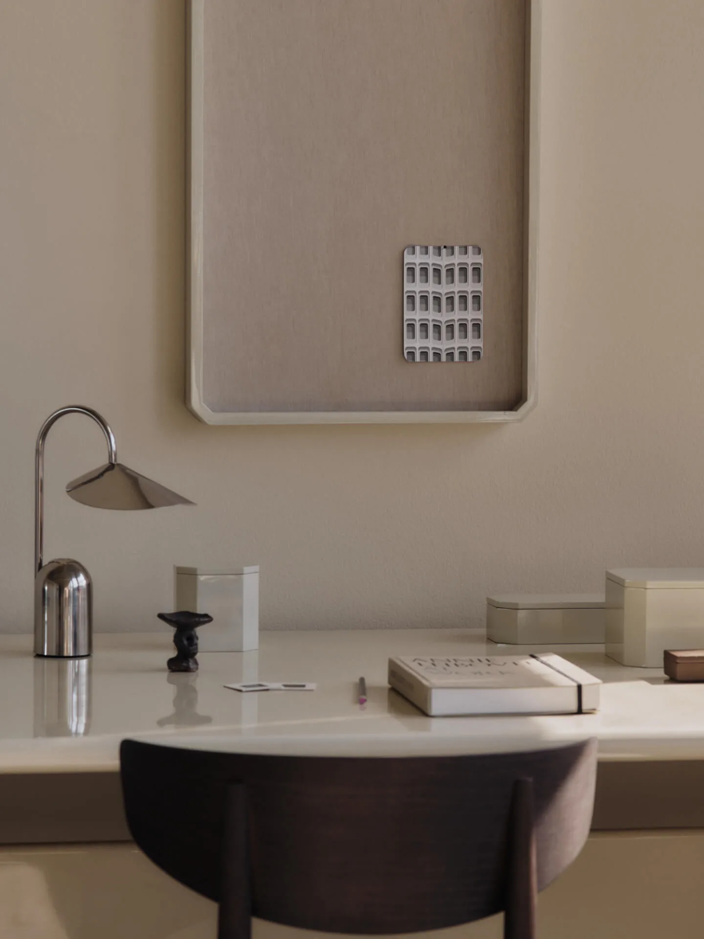 Arum bærbar lampe, Stainless steel Ferm Living