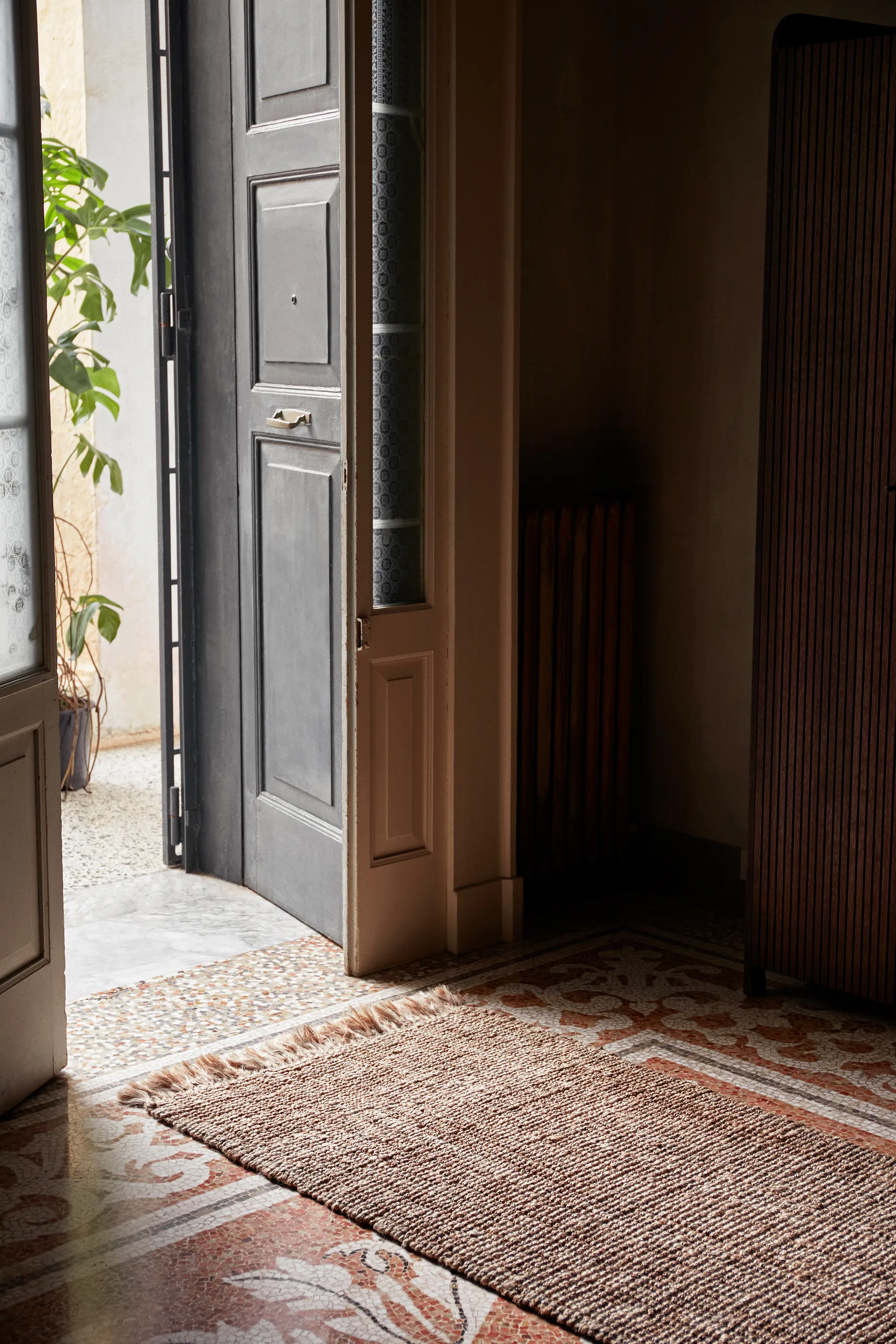 Athens gangteppe, Natural, 80 x 250 cm Ferm Living