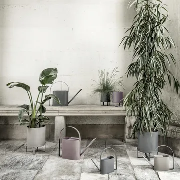 Bau blomsterpotte small Ø18 cm - grå - Ferm Living