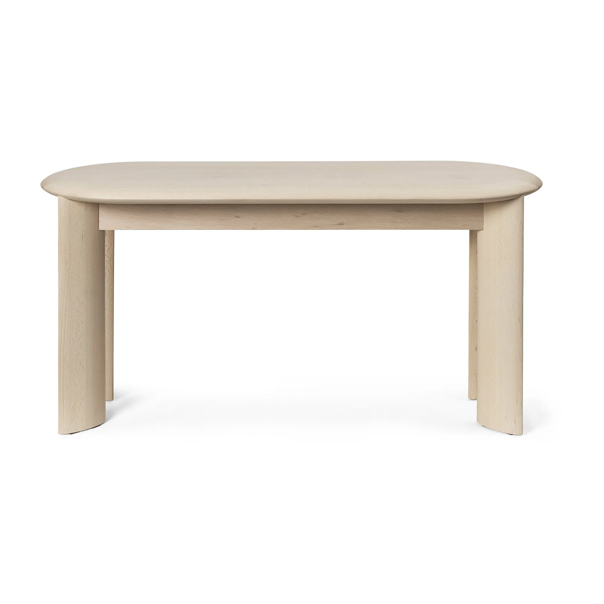 Bevel benk, White Oiled Beech Ferm Living