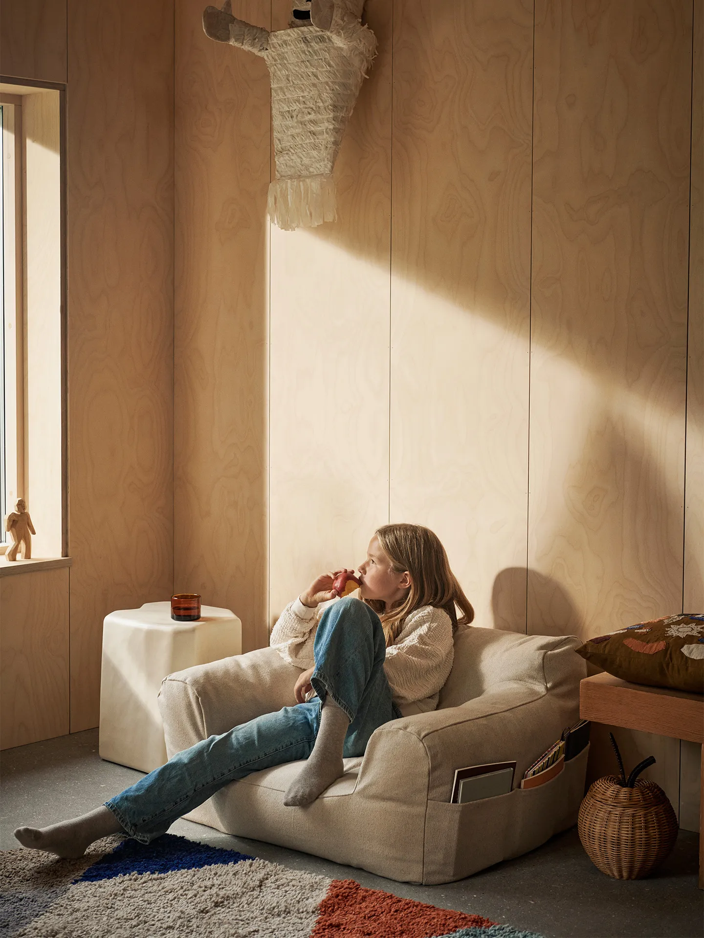 Billow bean bag lenestol, Offwhite Ferm Living