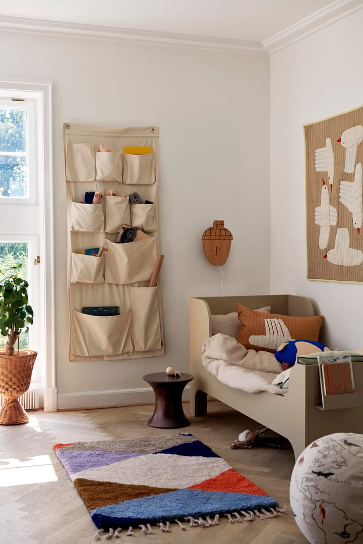 Bird quiltet filt, Beige Ferm Living
