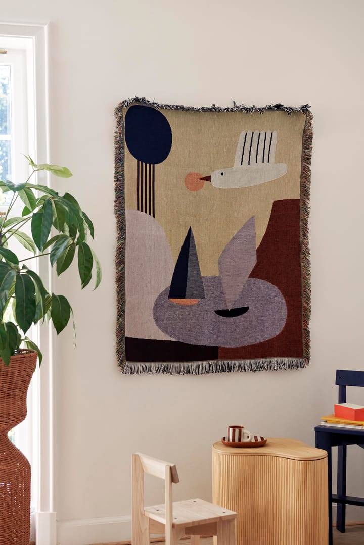 Bird vegghengt filt, 80 x 110 cm Ferm Living