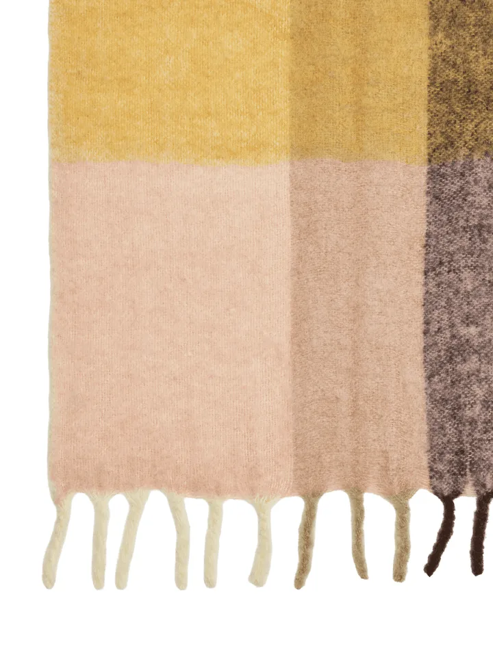 Blur mohair pledd - Butter-pale rose, 130x170 cm - Ferm Living