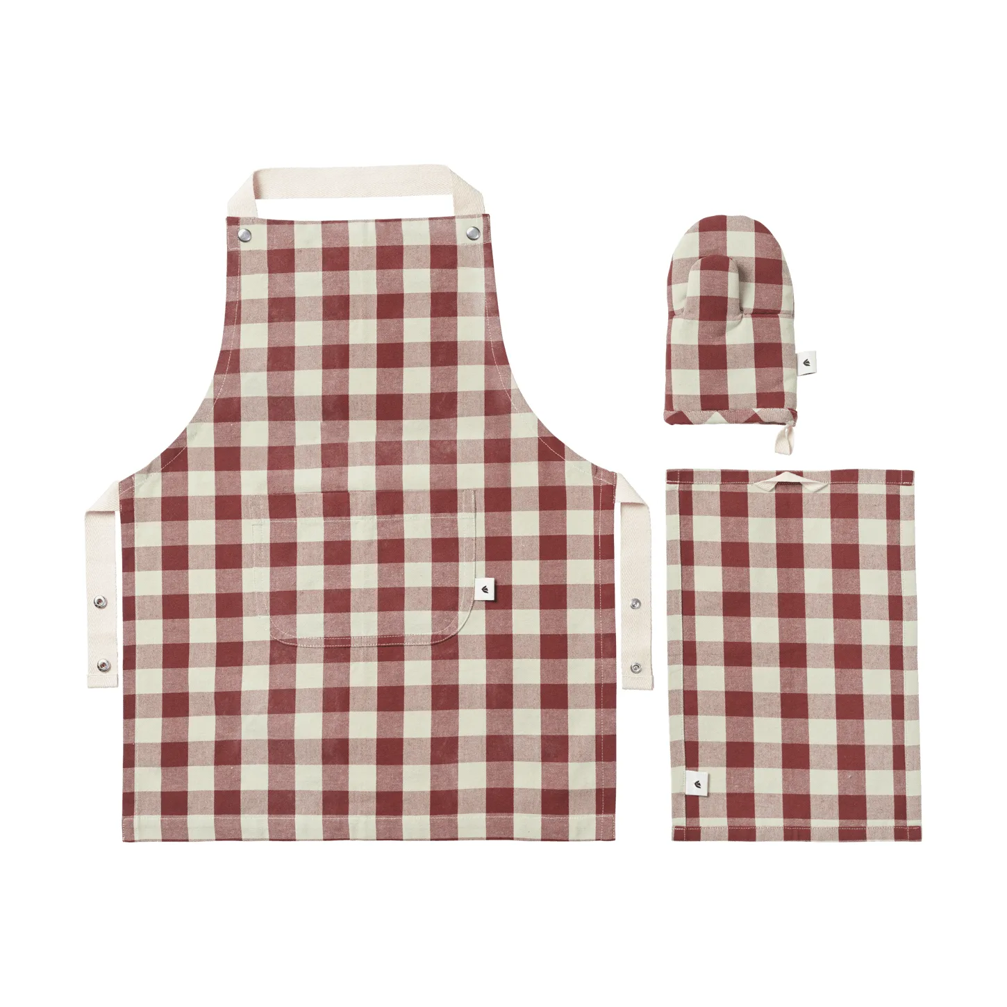 Bothy kjøkkensett for barn, 3 deler, cinnamon-grey-green Ferm Living