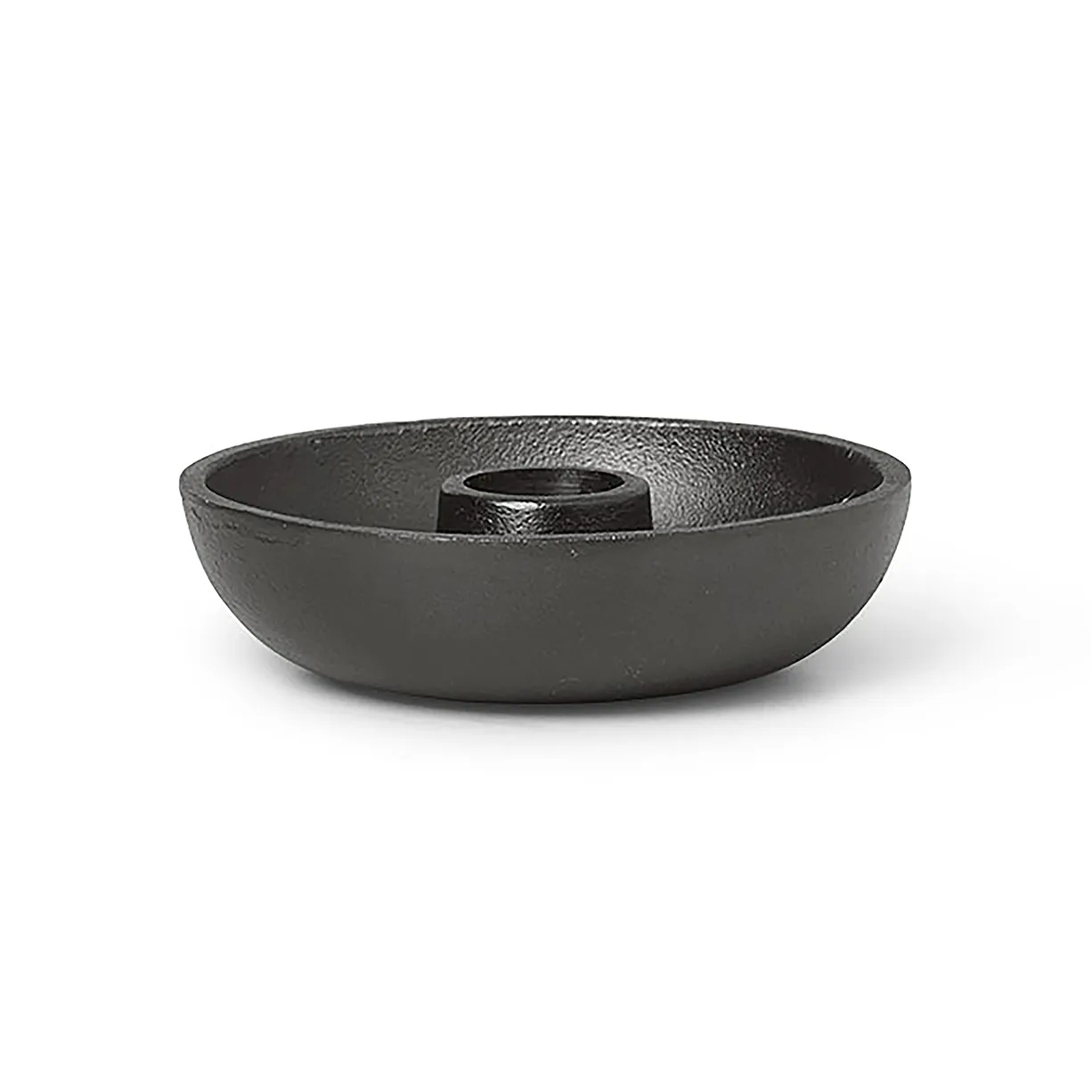 Bowl lysestake Ø 10 cm, Blackened aluminium Ferm Living