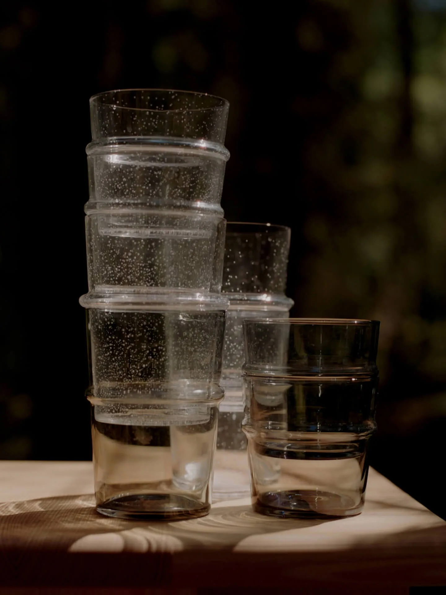 Boya drikkeglass lavt 30 cl 2-pakn., Røkt grå Ferm Living