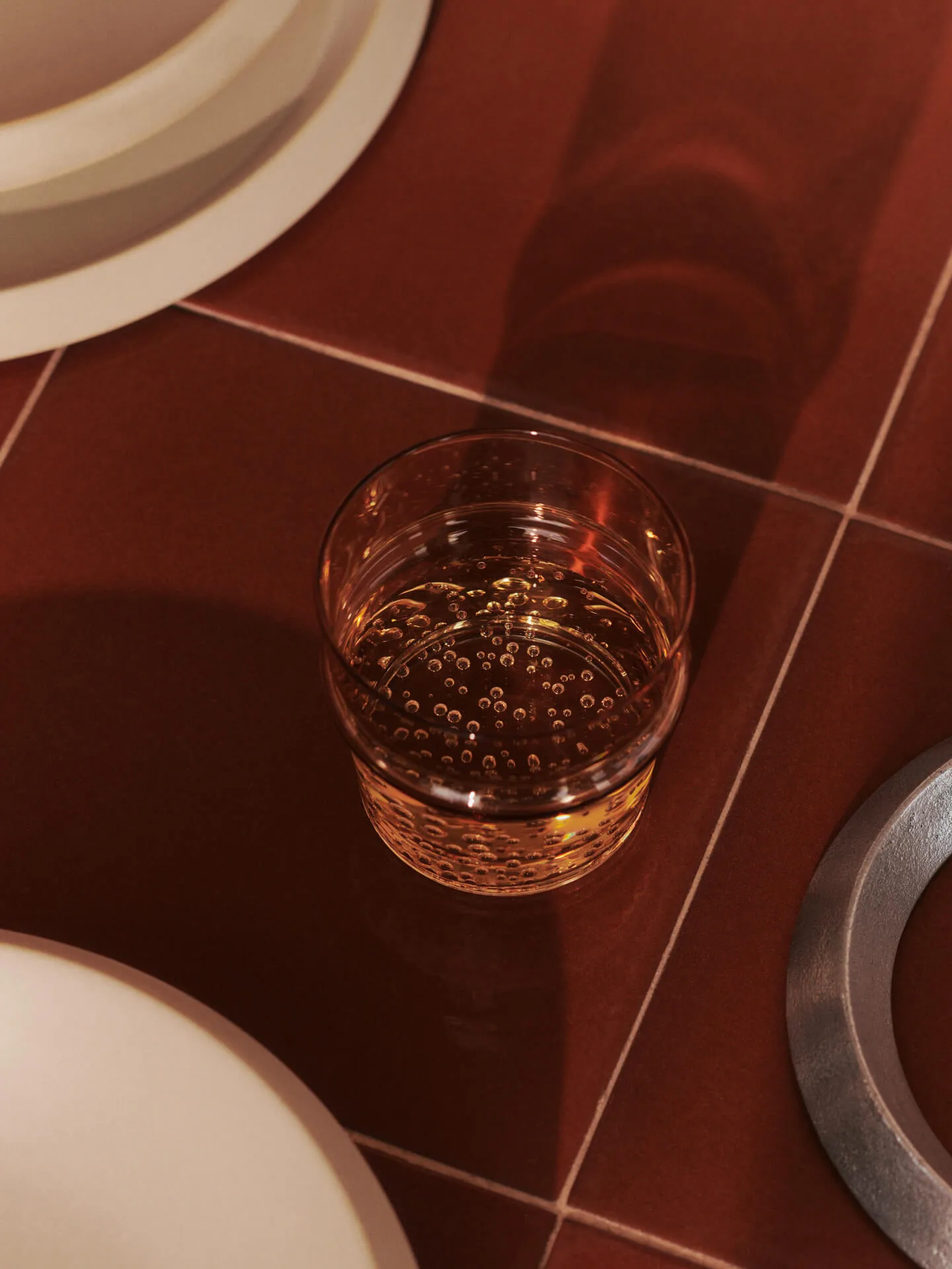 Boya drikkeglass lavt 30 cl 2-pakn., Yellow Ferm Living