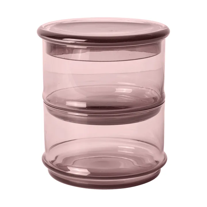Boya stablbare bokser - 2 deler, mauve - Ferm Living