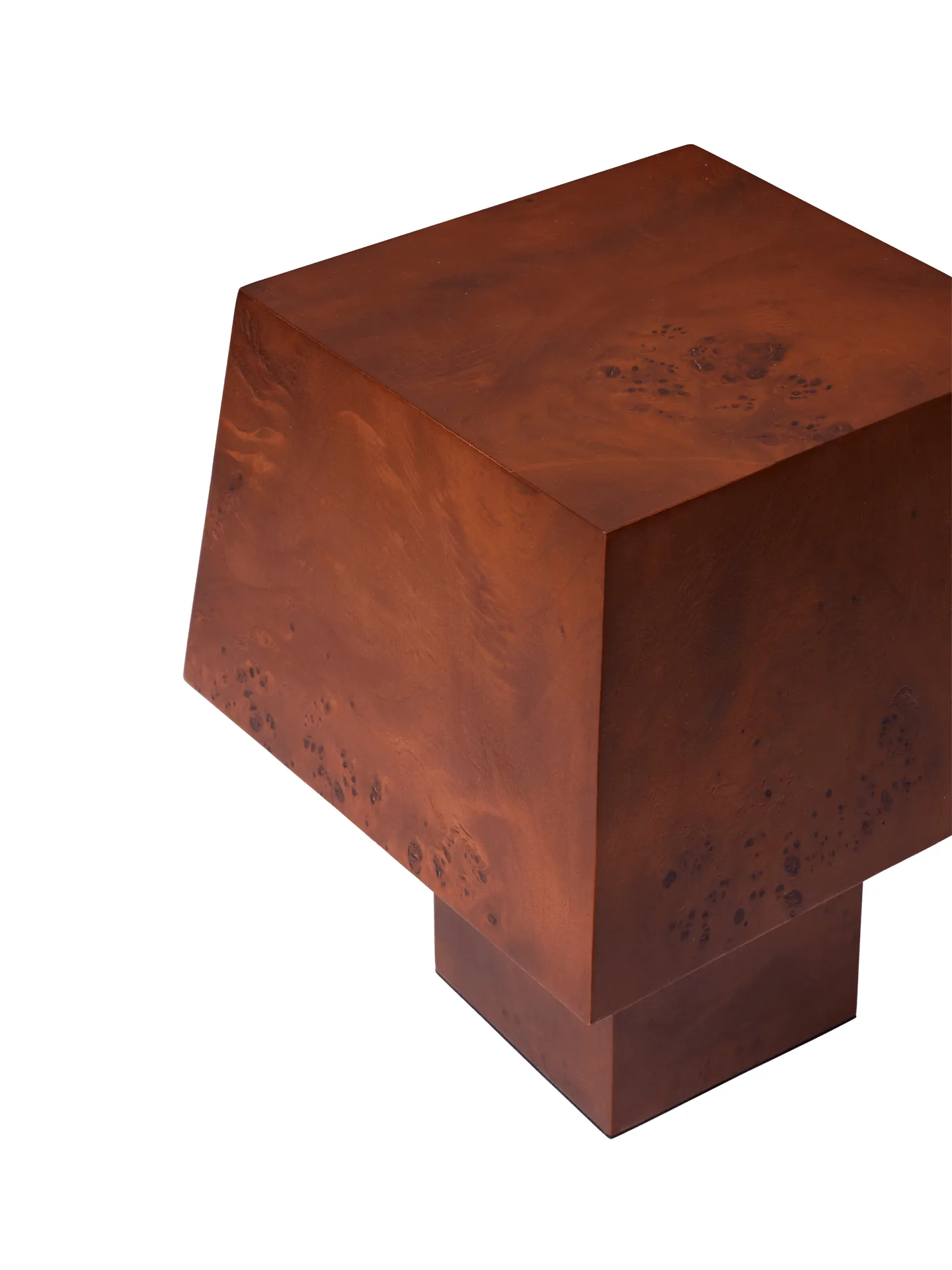 Burl bordlampe 33 cm, Dark stained burl Ferm Living