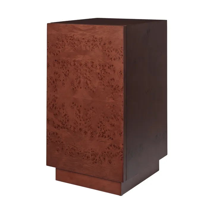 Burl Side Table pidestall - Dark stained - Ferm Living