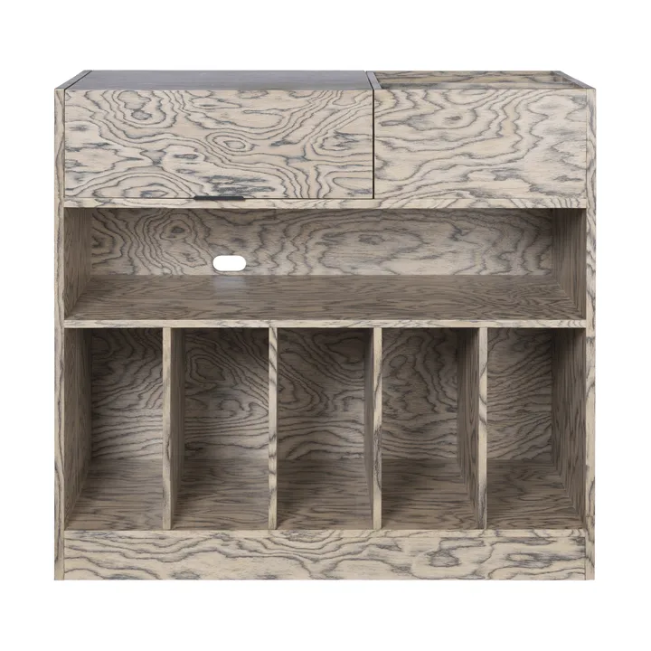 Cabri mediaskap - Grey, 86x45x81 cm - Ferm Living