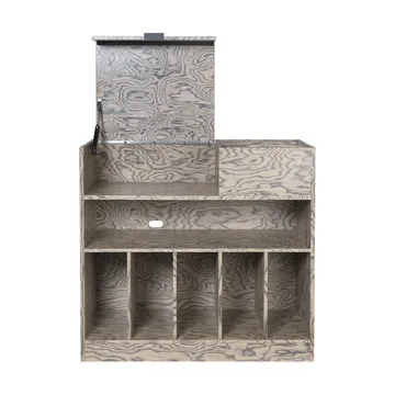 Cabri mediaskap - Grey, 86x45x81 cm - Ferm Living