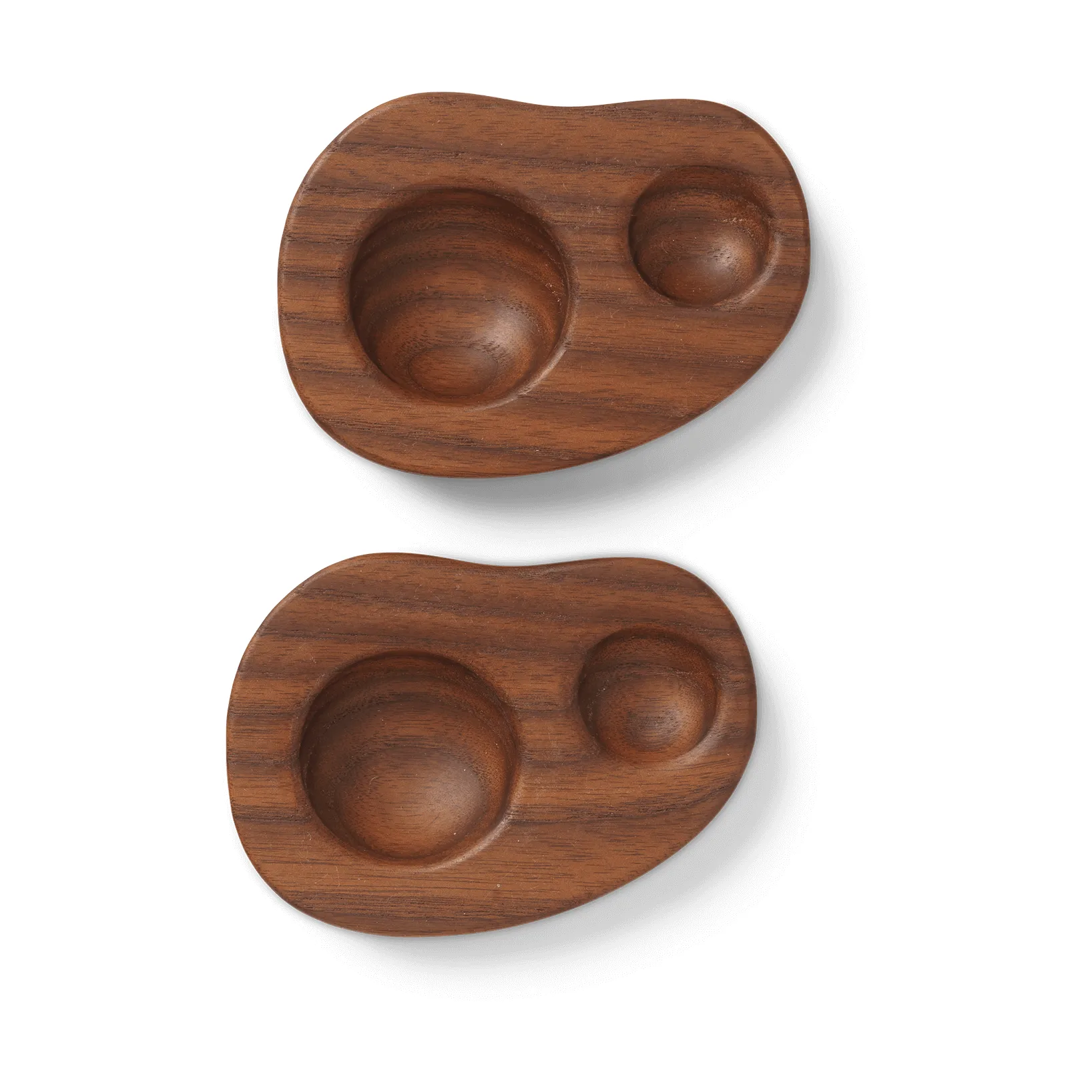 Cairn eggeglass 2-pakning, Dark brown Ferm Living