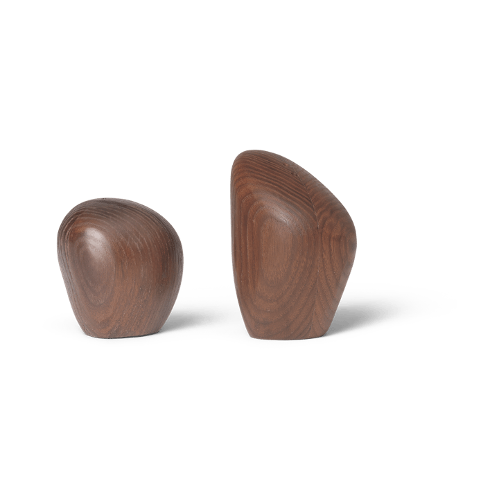 Cairn salt- og pepperkar - Dark brown - Ferm Living