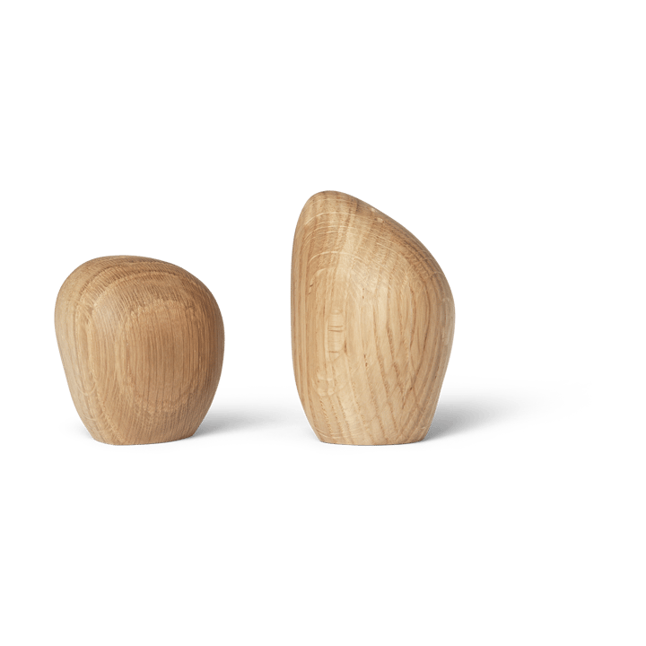 Cairn salt- og pepperkar - Oak - Ferm Living