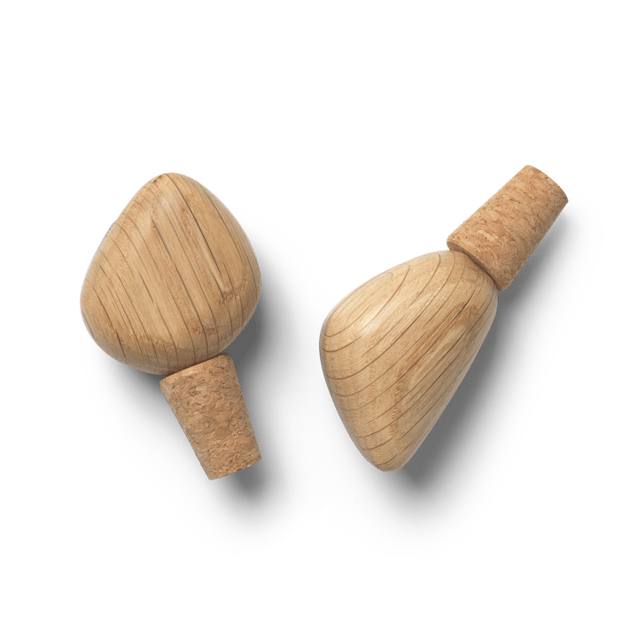 Cairn vinstopper 2-pakning - Oak - Ferm Living