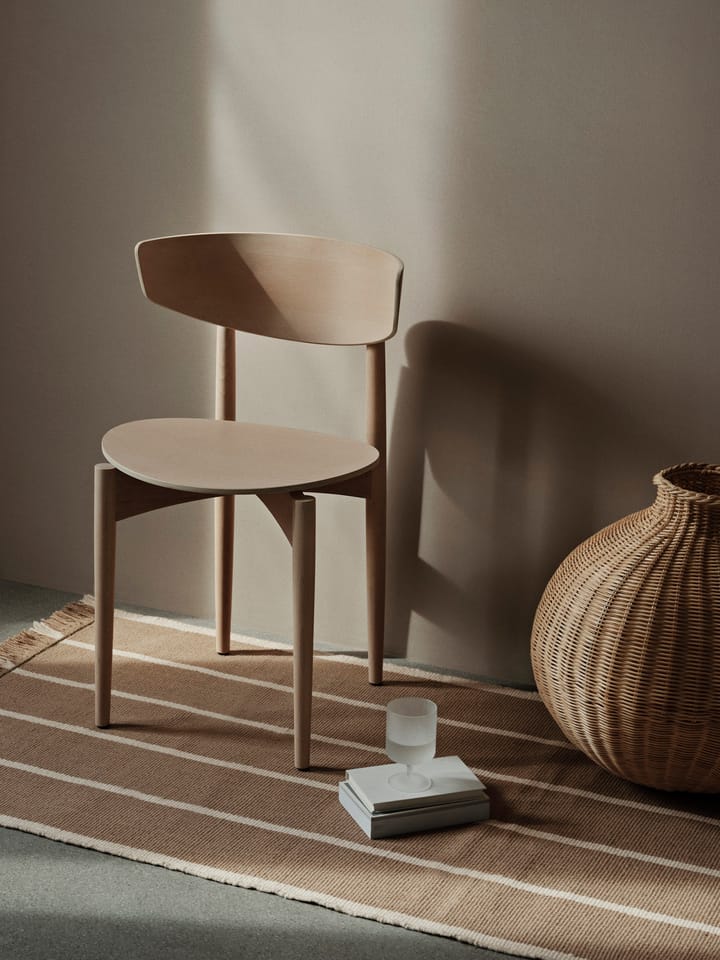 Calm kelim entréteppe, Dark Sand, Off-white, 80x200 cm Ferm Living