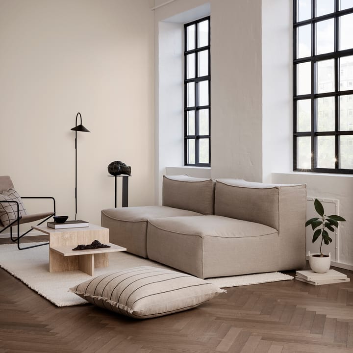 Calm pute camel-black, 78x78 cm Ferm Living