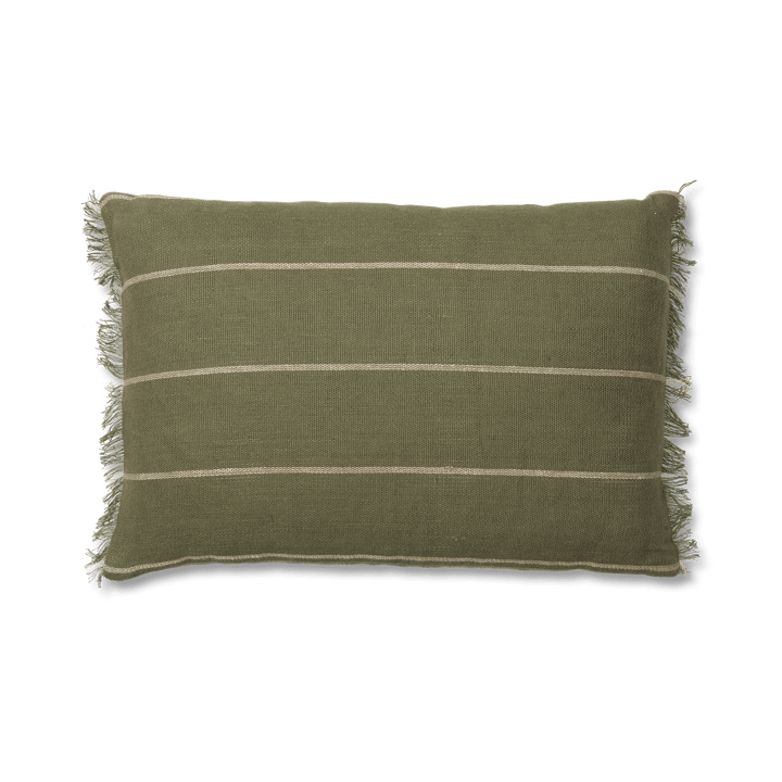 Calm putetrekk 40 x 60 cm - Olive-Off-white - Ferm Living