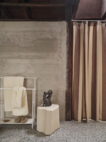 Chambray dusjforheng - Carob brown-parchment - Ferm Living