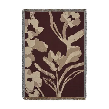 Cilla pled - Dark pecan, 120x170 cm - Ferm Living
