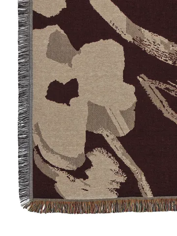 Cilla pled - Dark pecan, 120x170 cm - Ferm Living