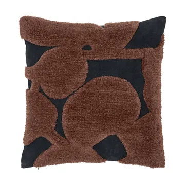 Cilla tuftet pute - Black-dark chocolate 50x50 cm - Ferm Living
