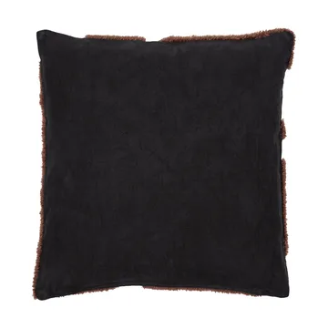 Cilla tuftet pute - Black-dark chocolate 50x50 cm - Ferm Living