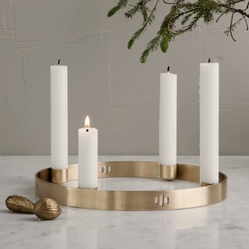 Circle messing lysestake - liten - Ferm Living