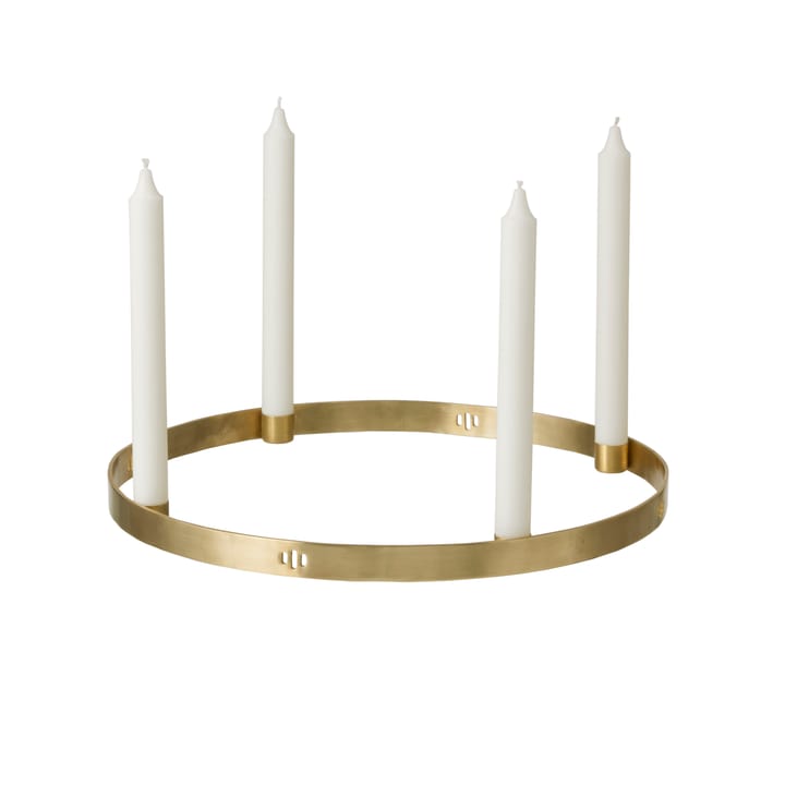 Circle messing lysestake - stor - Ferm Living