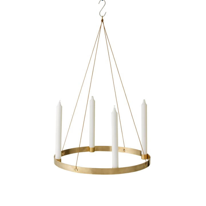 Circle messing lysestake, stor Ferm Living