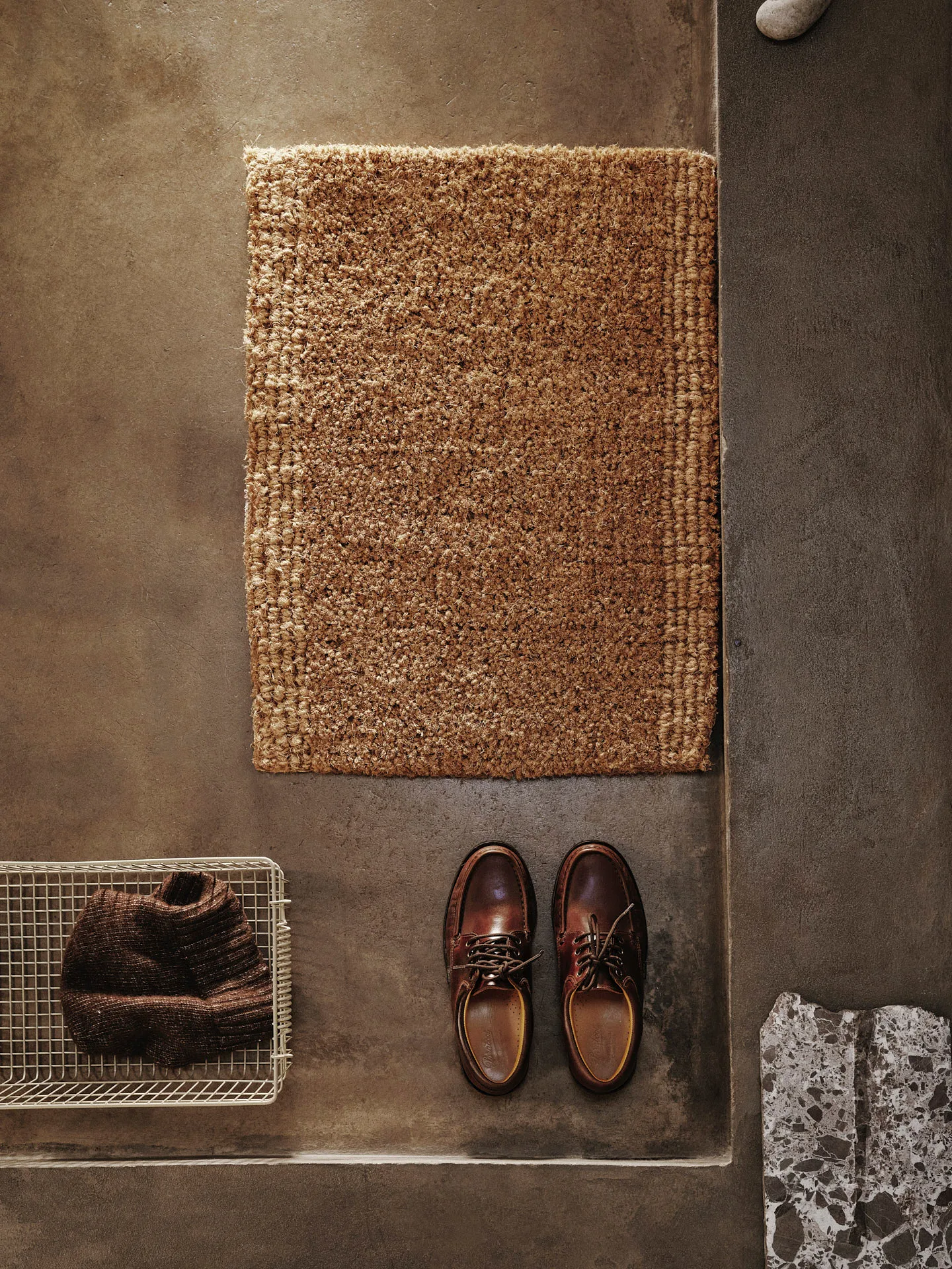 Coir dørmatte 50x70 cm, Natural Ferm Living