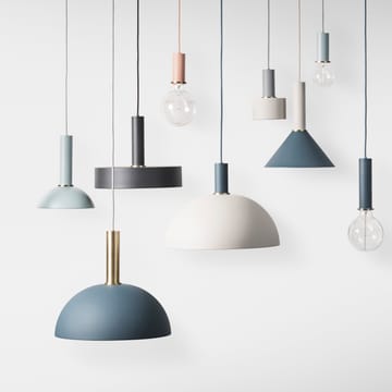 Collect lampeskjerm Record - sort - Ferm Living