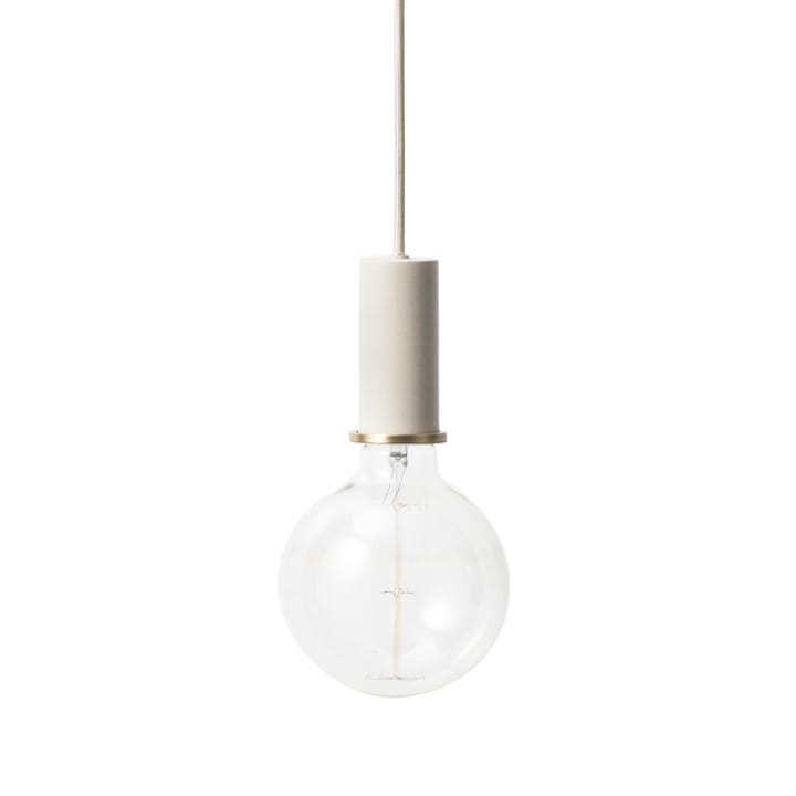 Collect taklampe liten - lysegrå - Ferm Living