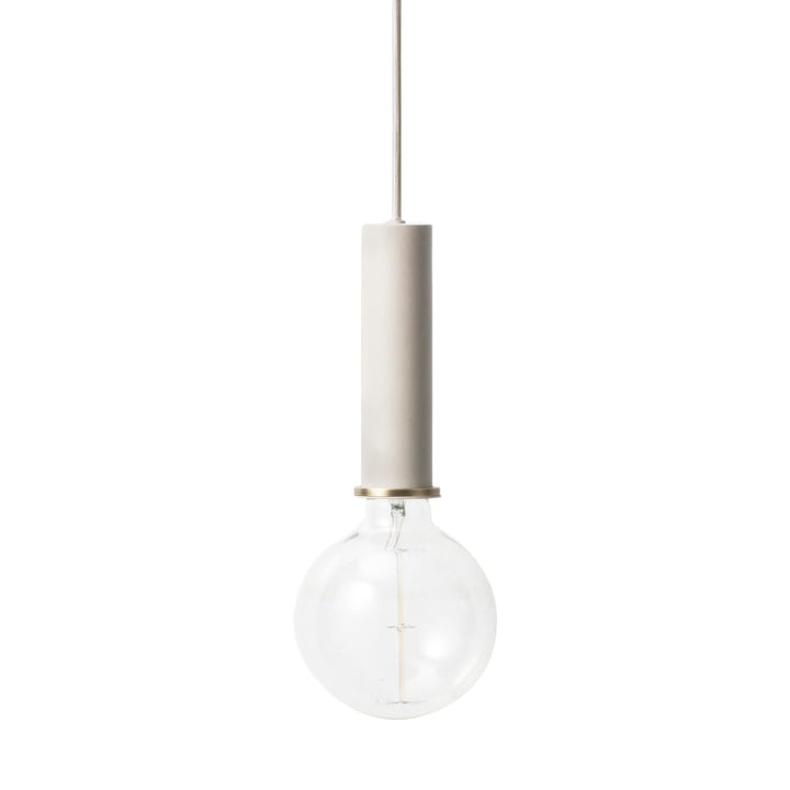 Collect taklampe stor - lysegrå - Ferm Living