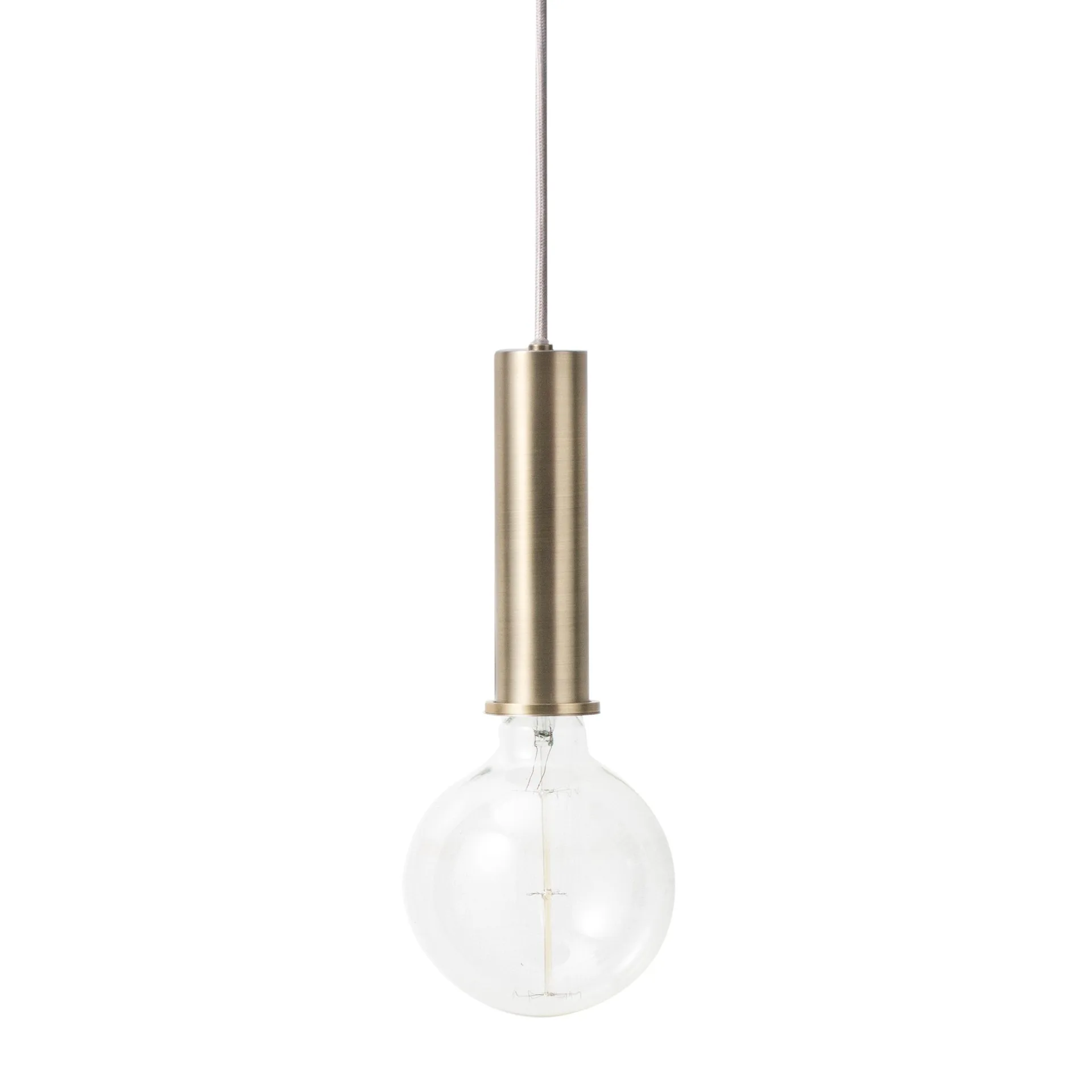 Collect taklampe stor, messing Ferm Living