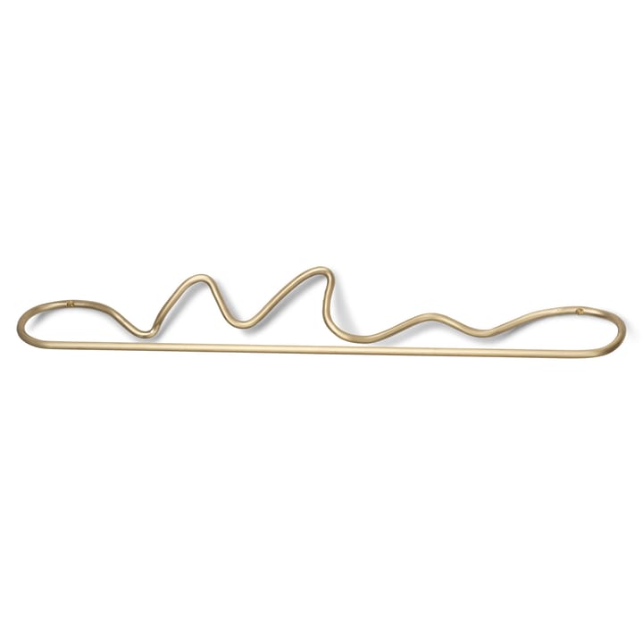 Curvature håndklehenger - Messing - Ferm Living