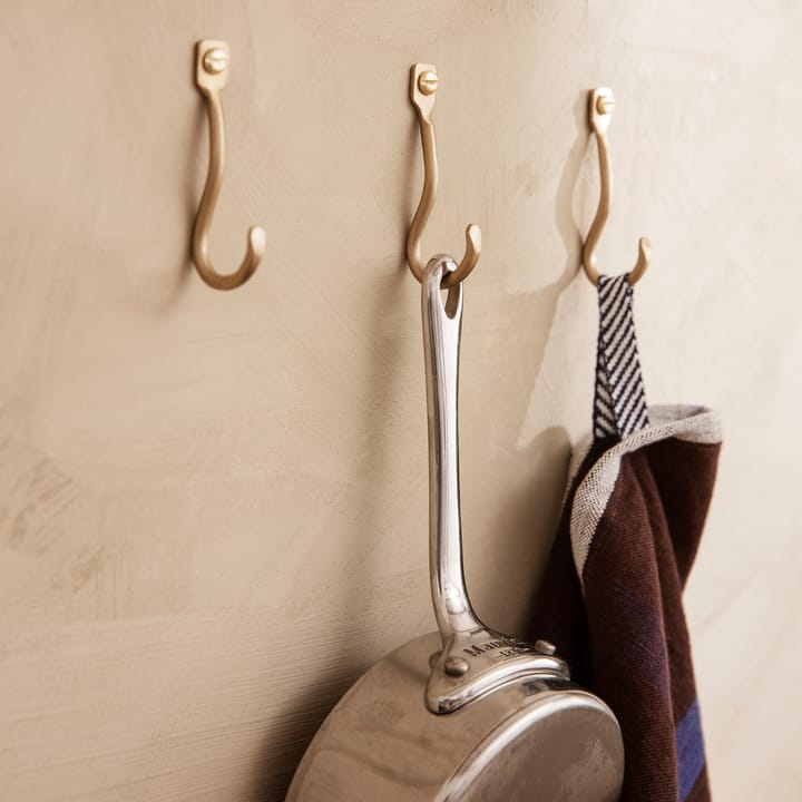 Curvature knagg 3-stk., Messing Ferm Living