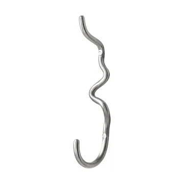 Curvature knagg enkel - Stainless steel - Ferm Living