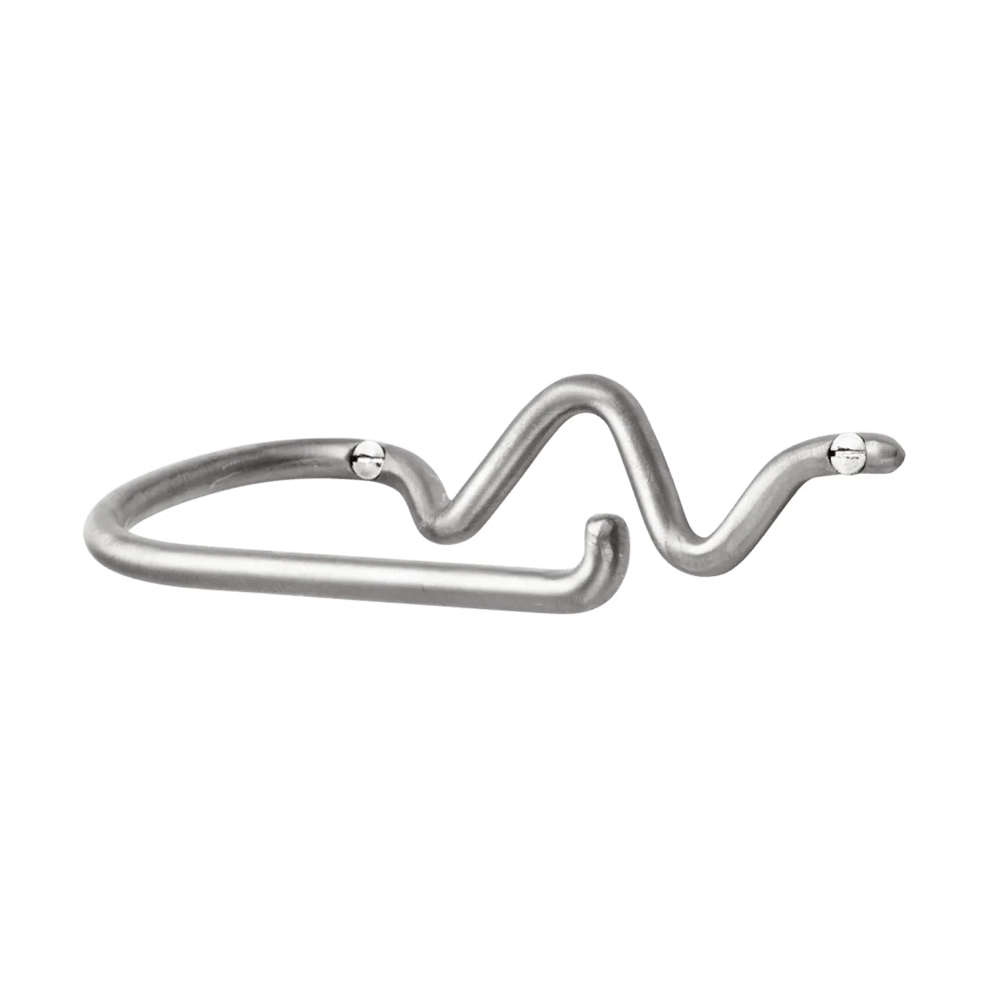Curvature toalettpapirholder, Stainless steel Ferm Living