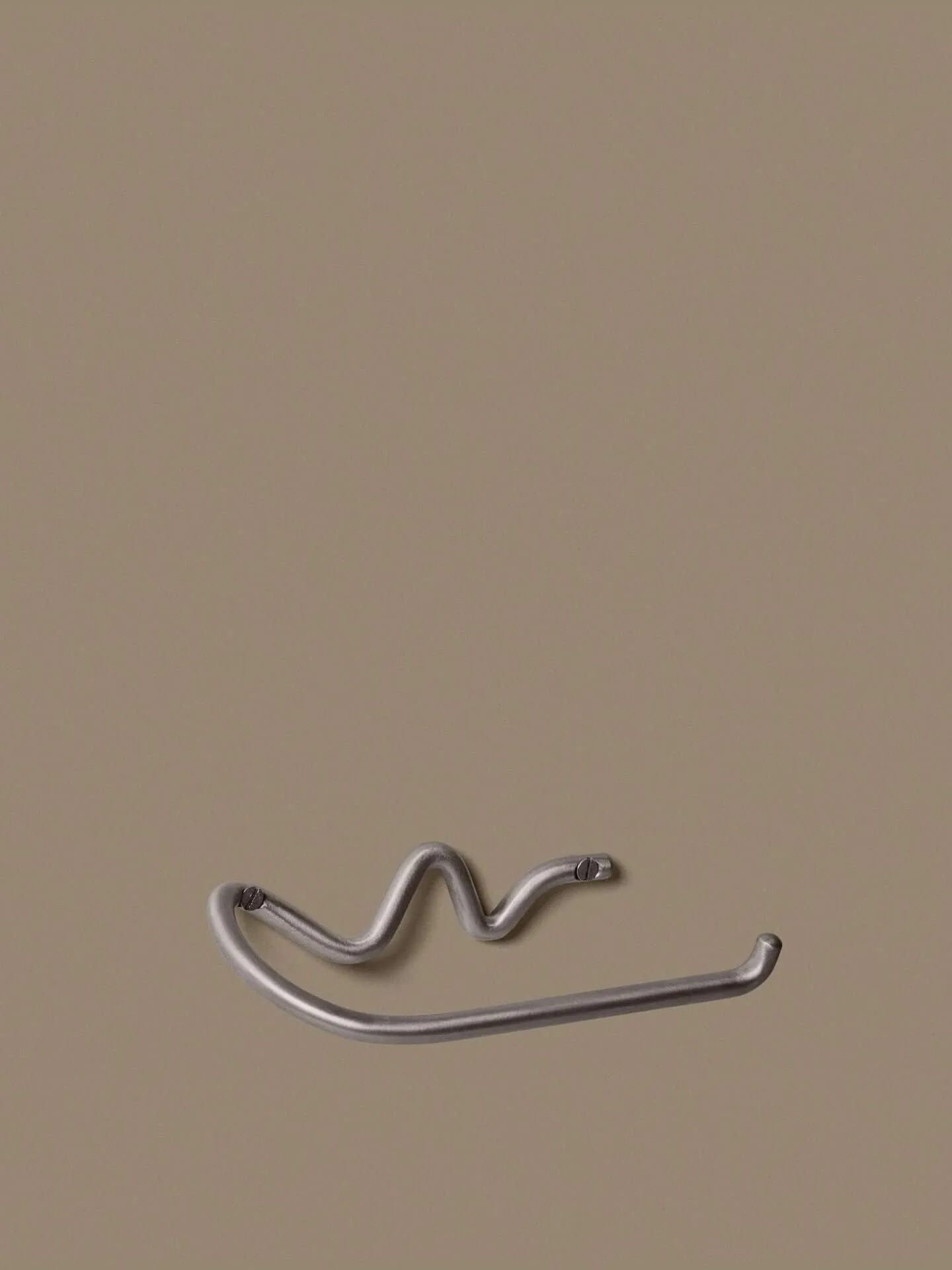 Curvature toalettpapirholder, Stainless steel Ferm Living