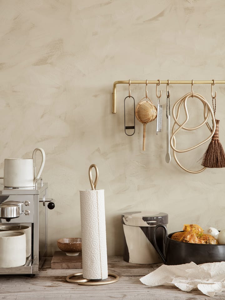 Curvature tørkerullholder, Messing Ferm Living