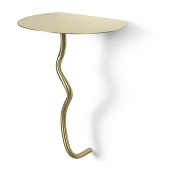 Curvature veggbord - Brass - Ferm Living