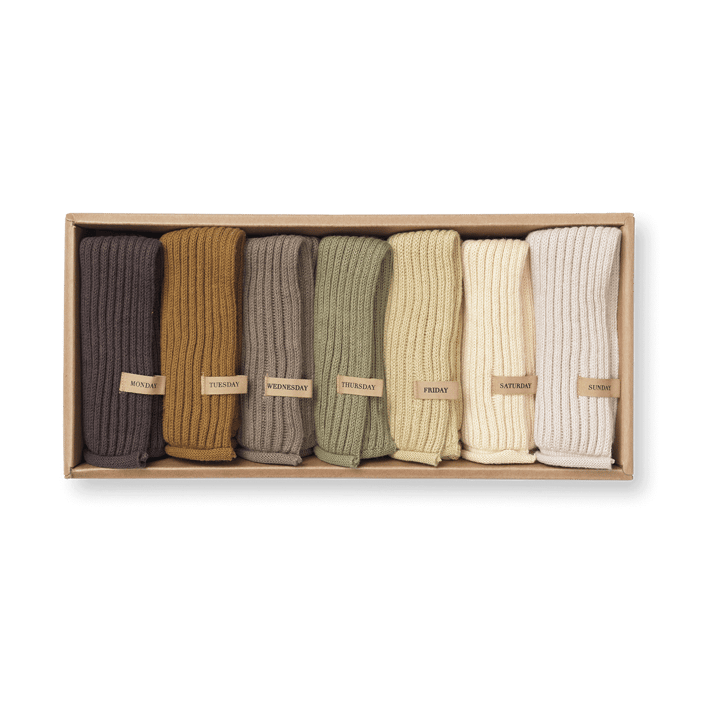 Day klut 7-pakning 26 x 26 cm - Calm - Ferm Living
