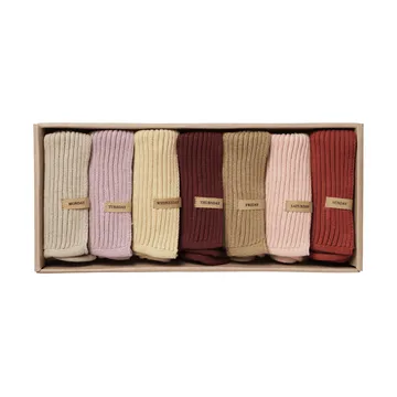 Day klut 7-pakning 26 x 26 cm - Vivid - Ferm Living