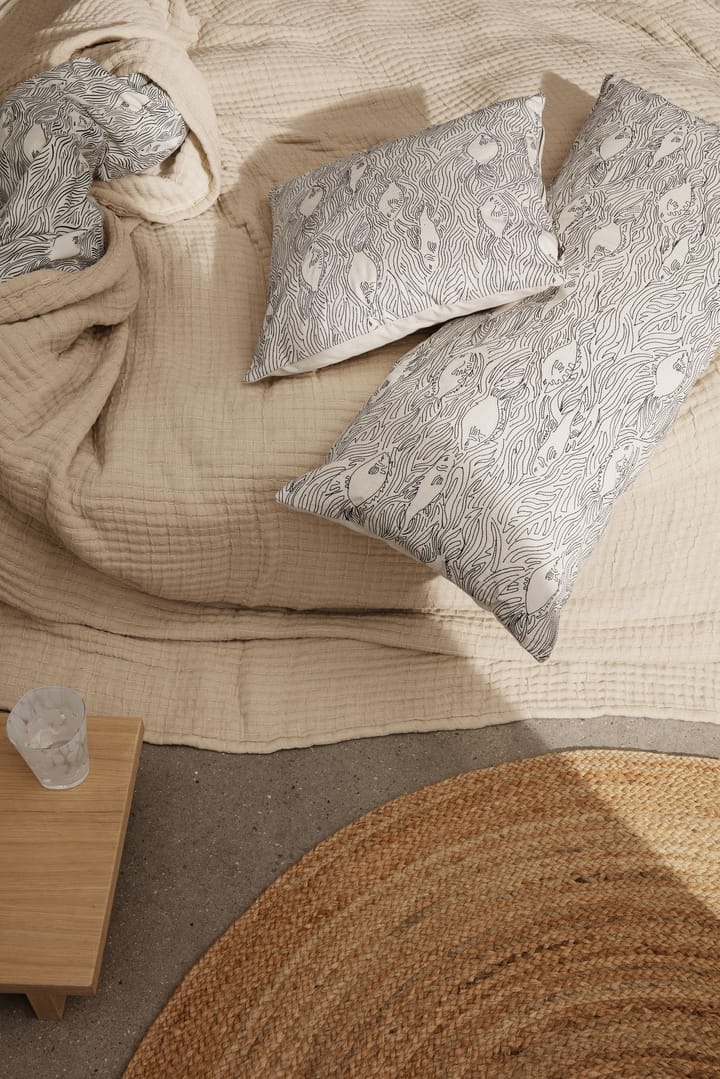 Daze sengeteppe 240 x 250 cm, Beige Ferm Living